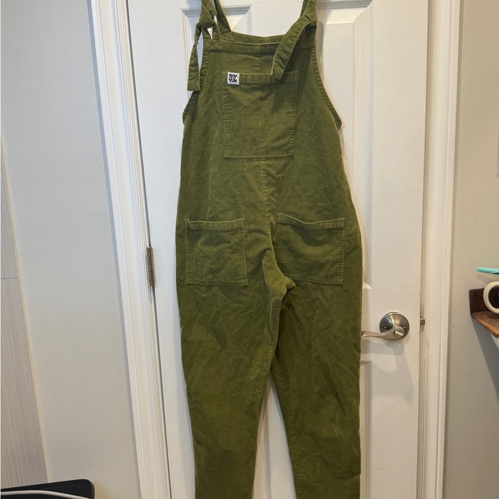 Lucy & Yak Olive Green Overalls